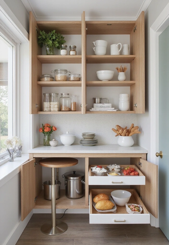 22 Modern Luxury Small Kitchen Ideas - 6. Smart Storage Solutions
