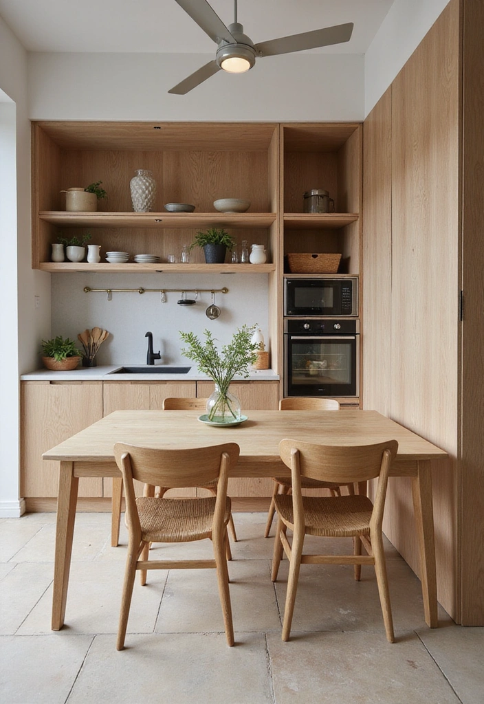 22 Modern Luxury Small Kitchen Ideas - 19. Multifunctional Spaces