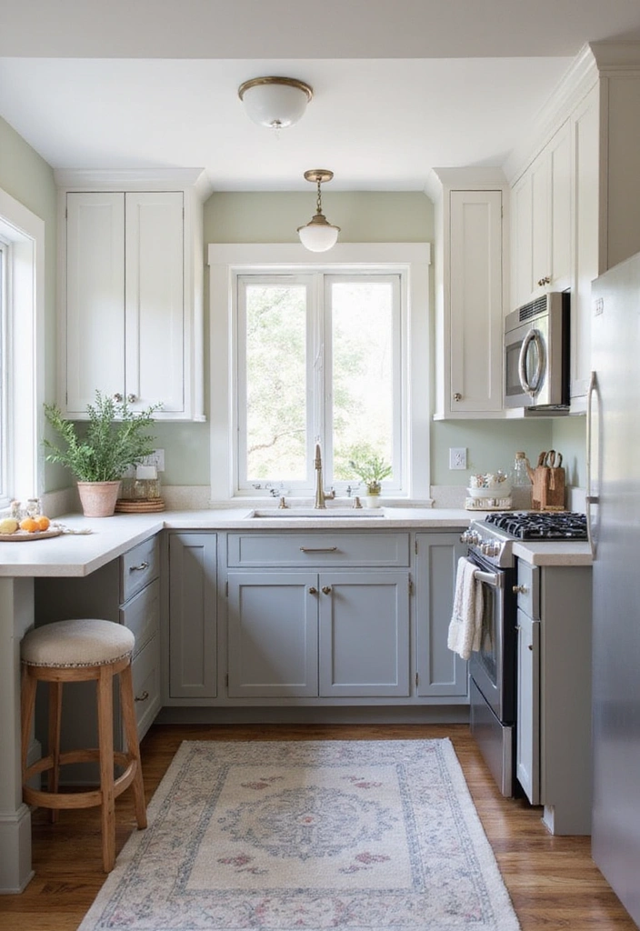 22 Modern Luxury Small Kitchen Ideas - 9. Elegant Color Palettes