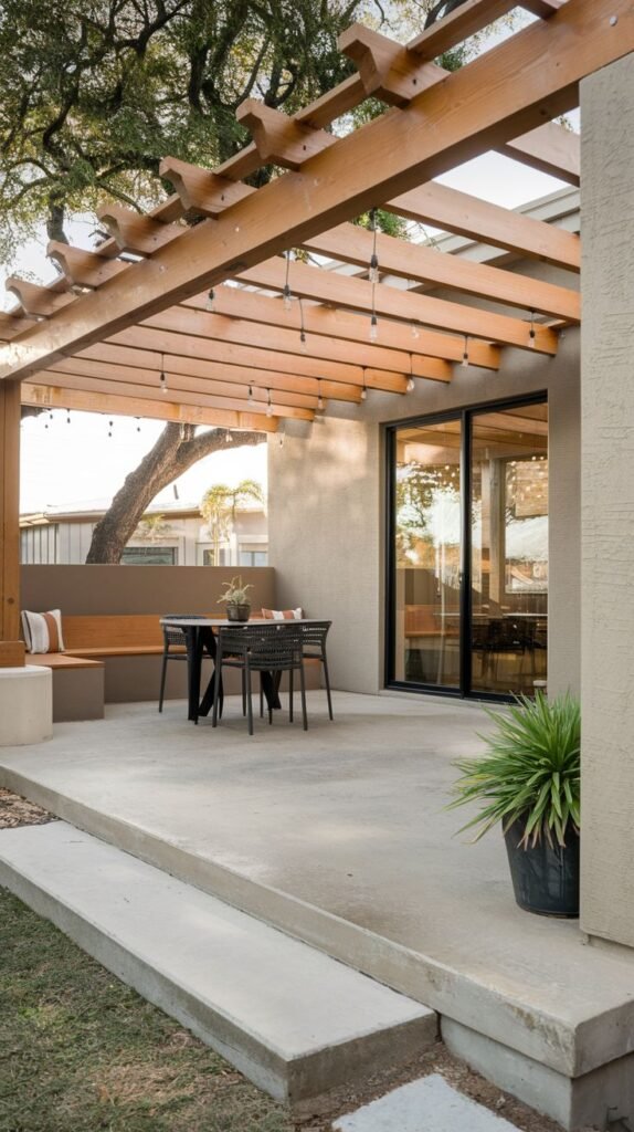 47 Modern Covered Patio Ideas Attached to House