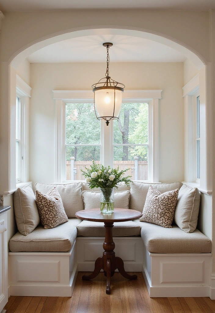 22 Modern Luxury Small Kitchen Ideas - 12. Cozy Nooks